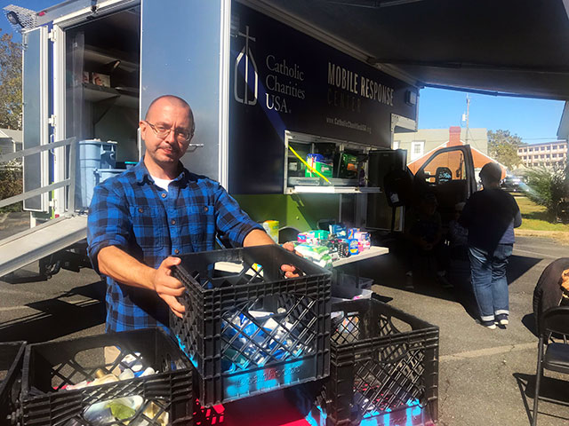 Tony with the Mobile Response Center 640x480