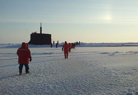 “Andrew’s ship at the North Pole