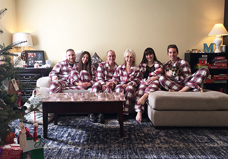 Matching Christmas pajamas